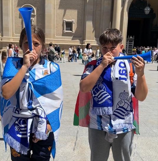 Ambiente previo al partido. Foto: Euskadi Irratia