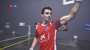 Altuna jugará la final contra Laso tras ganar a Artola en las semifinales (22-10)