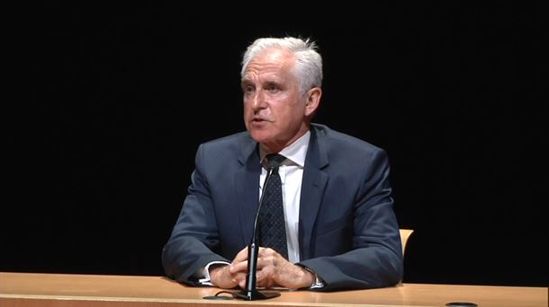 Juan Ignacio Vidarte. Imagen obtenida de un vídeo de EITB Media.