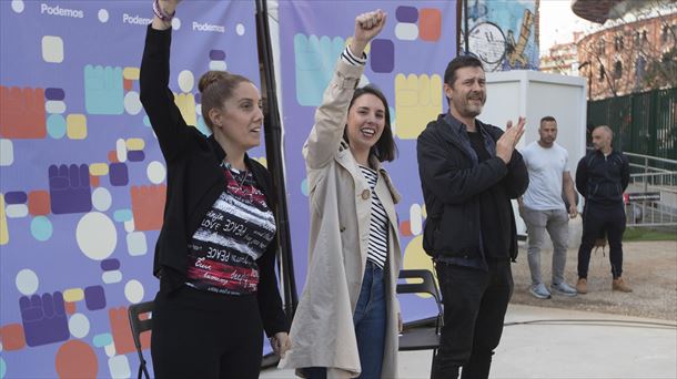 La candidata de Podemos, Irene Montero. Foto: EFE