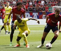 Osasuna empata 1-1 con el Villarreal en la despedida de Jagoba Arrasate