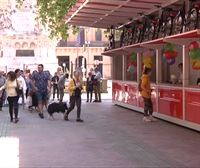 La apertura de la tómbola de Cáritas inicia la cuenta atras para sanfermines en Pamplona