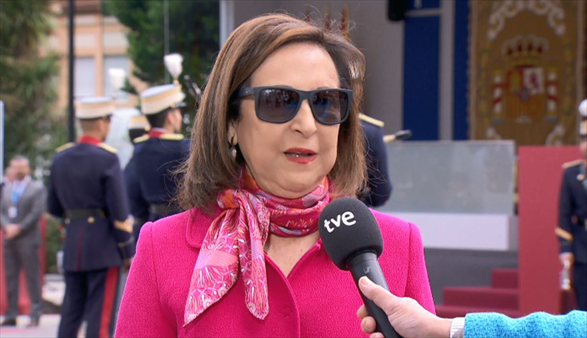 Espainiako Defentsa ministro Margarita Robles