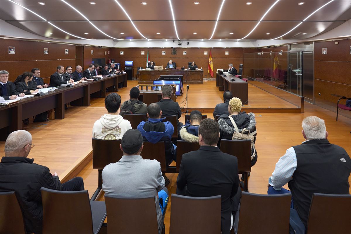 Juicio en la Audiencia Provincial de Álava. Foto: EFE