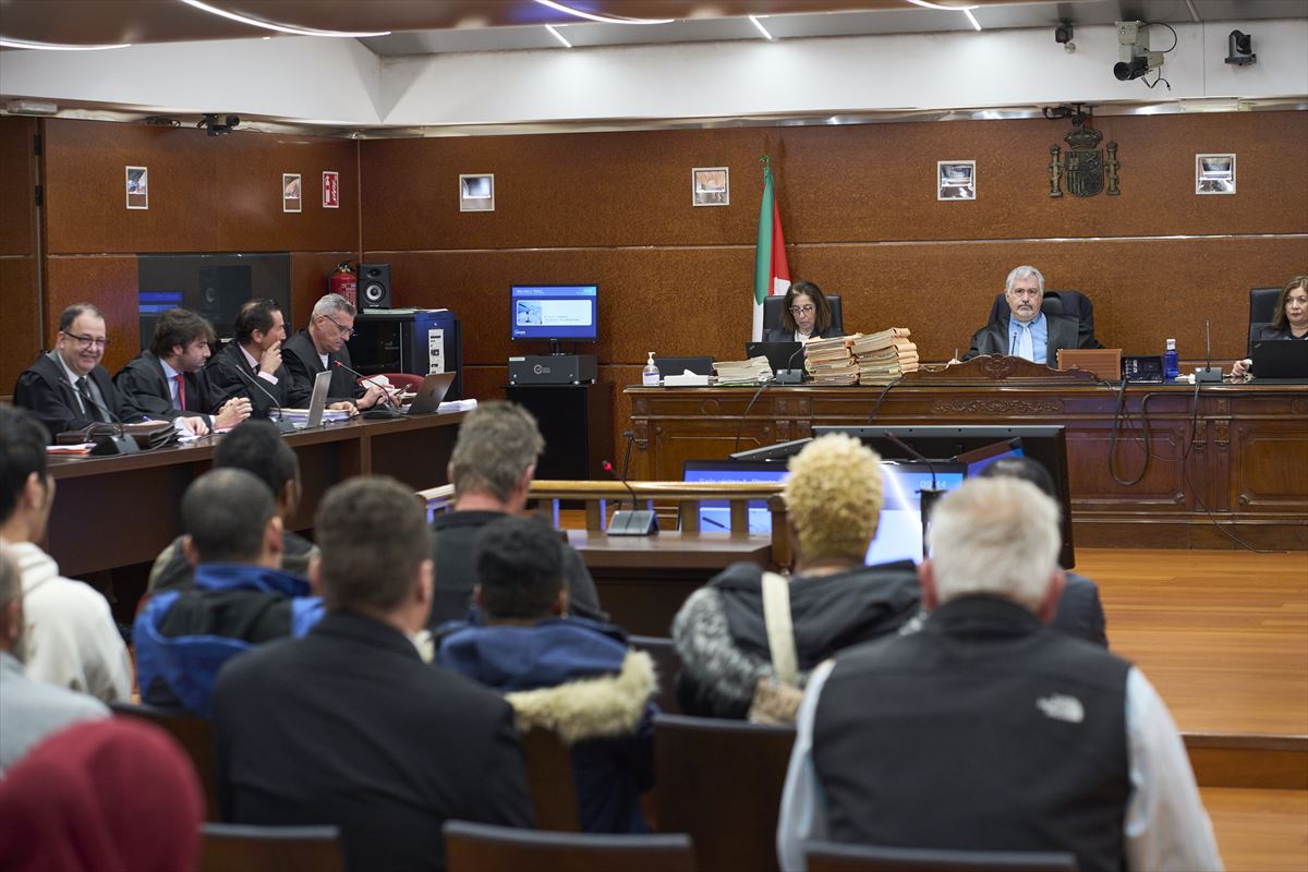 Un juicio en la Comunidad Autónoma Vasca (CAV). Foto: EFE