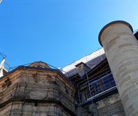 La catedral de Santa María en Gasteiz lleva más de 20 años abierta por obras