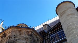 La catedral de Santa María en Gasteiz lleva más de 20 años abierta por obras