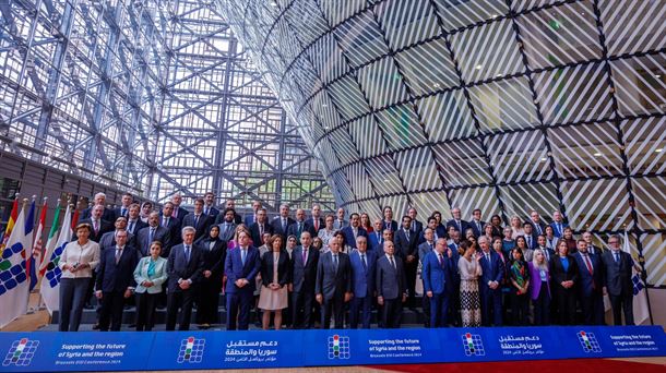 Reunión de los ministros de Exteriores de la UE en Bruselas. Foto: EFE