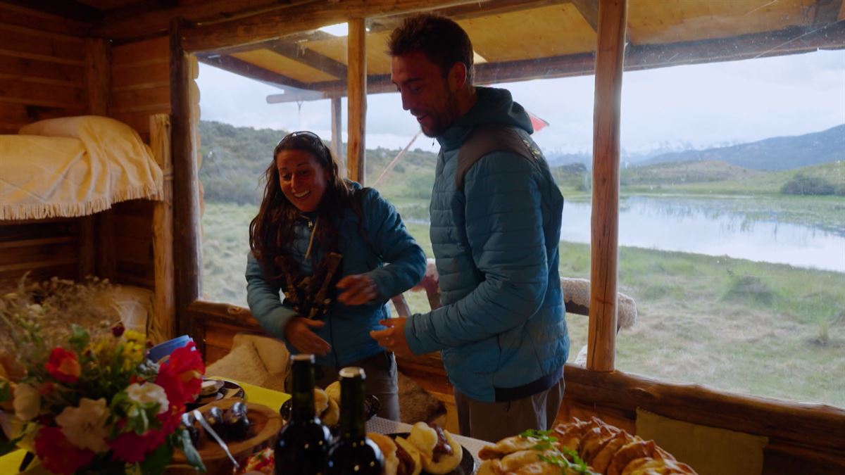 Jokin comparte la inmunidad y manjares típicos argentinos con Andrea