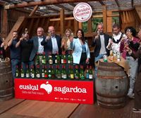 Presentada en Pasaia la cosecha de 2023 de Euskal Sagardoa