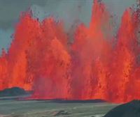 Una nueva erupción volcánica obliga a evacuar otra vez la localidad de Grindavik (Islandia)