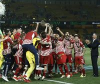 Mendilibarren Olympiakosek irabazi du Konferentzia Liga (1-0)