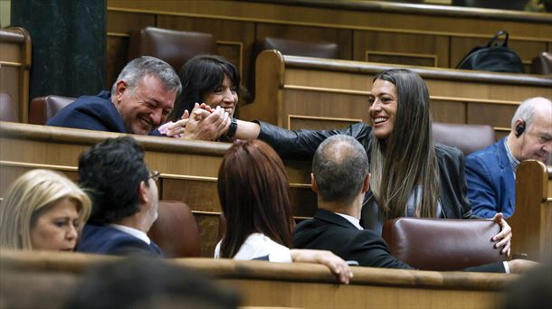 Miriam Nogueras (Junts) Diputatuen Kongresuko gaurko saioan