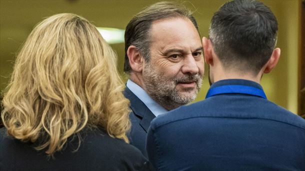 José Luis Ábalos, el pasado martes en el Congreso. EFE. 