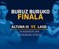 Altuna III y Laso disputan este domingo la gran final del Campeonato Manomanista