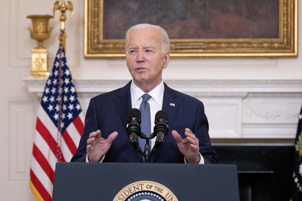 El presidente de Estados Unidos, Joe Biden. Foto: EFE