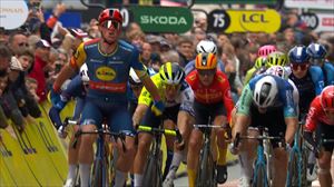 Dauphiné Kriteriumeko lehen etapako azken kilometroa