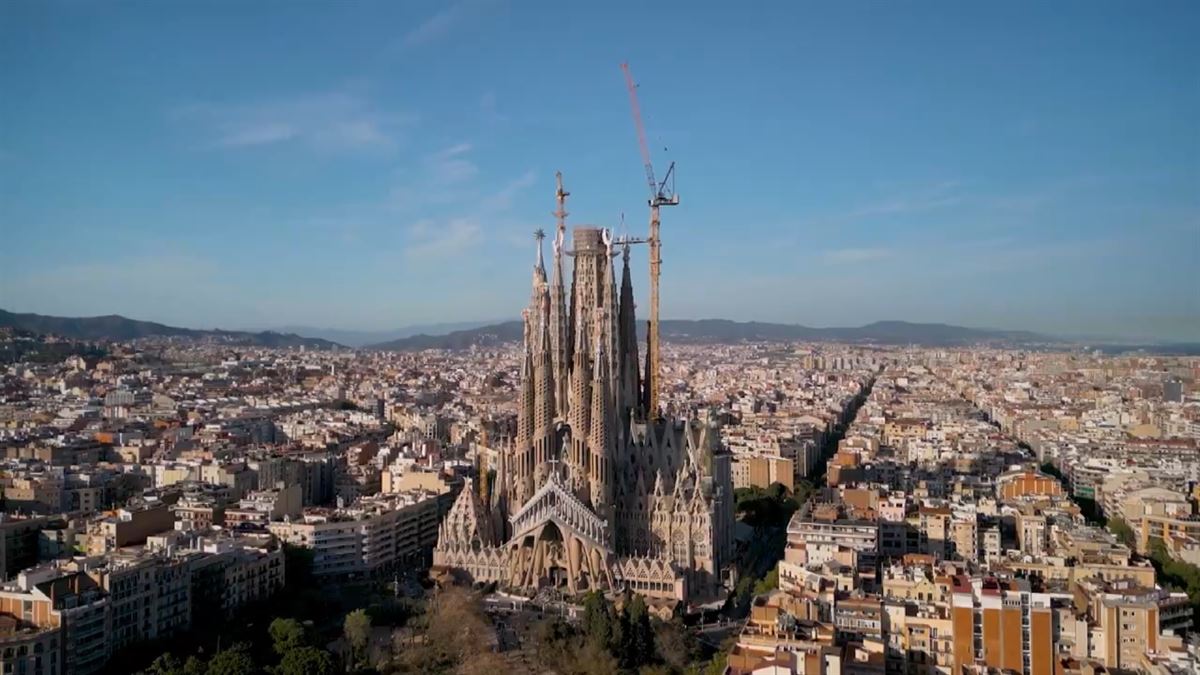 Barcelona. Imagen obtenida de un vídeo emitido en EITB Media