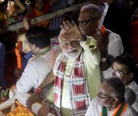 Modi declara la victoria de su alianza en las elecciones de la India