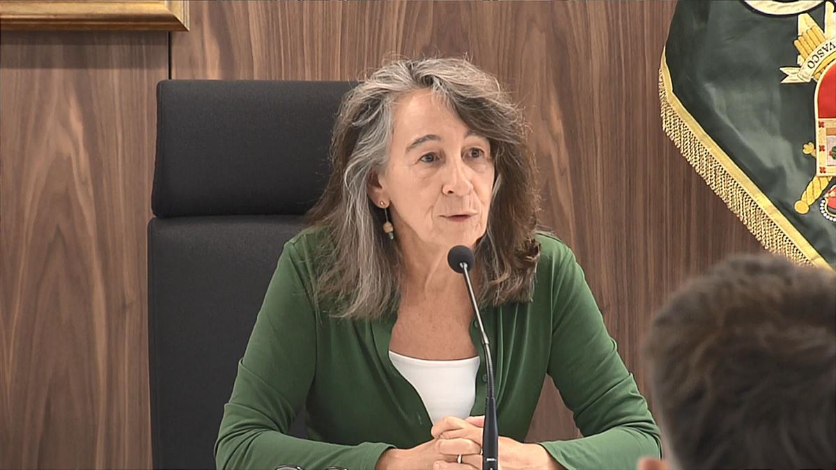 La delegada del Gobierno español en la Comunidad Autónoma Vasca. 
