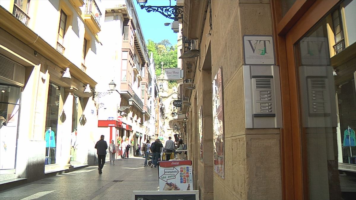 Una vivienda de uso turístico en Donostia-San Sebastián. Imagen: EITB
