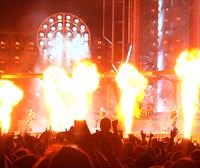 Fiesta de metal y fuego anoche en Anoeta, de la mano de Rammstein