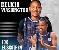 Delicia Washington, nueva jugadora de IDK Euskotren