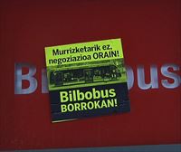 Concluye sin acuerdo la reunión entre el comité de Bilbobus y la dirección de la empresa adjudicataria