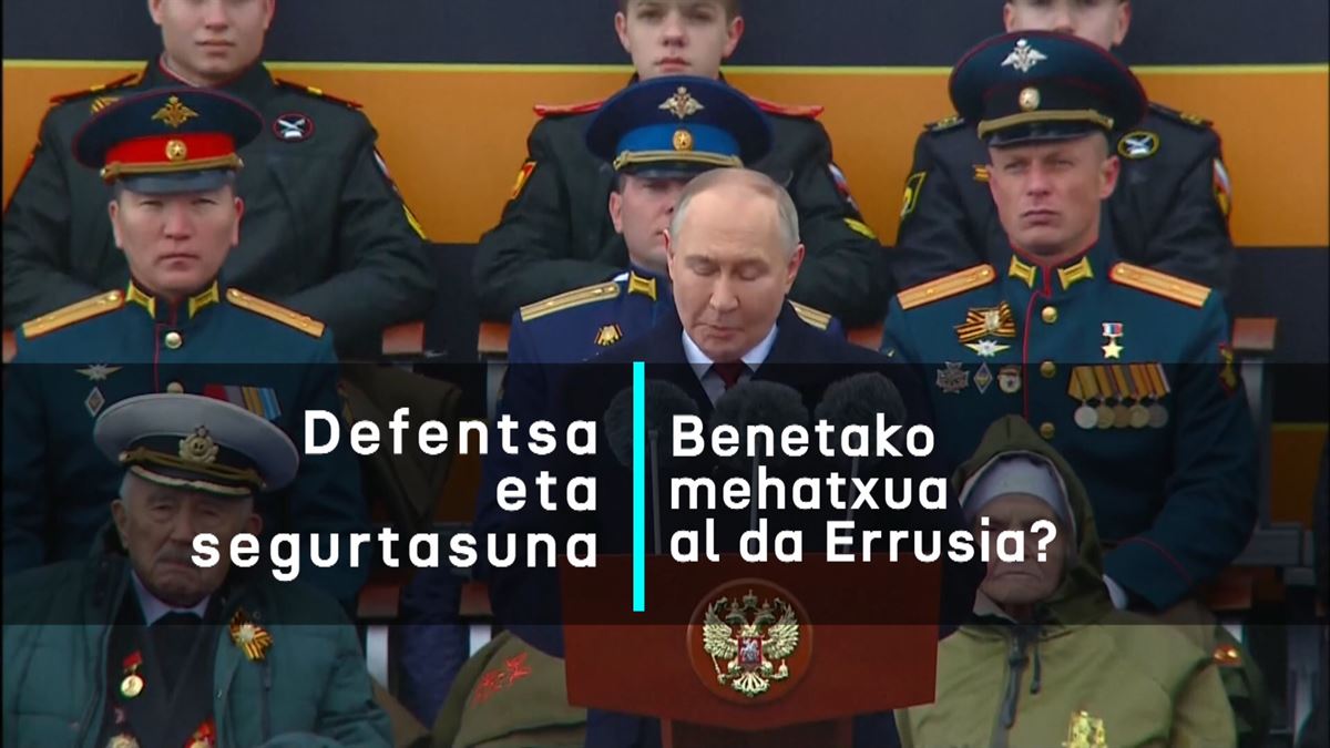 Segurtasuna eta defentsa dira EBko beste gai nagusietako bat.