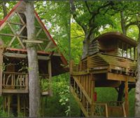 Las cabañas del Basoa Suites, en lo alto de los árboles, son exóticas… ¿pero cómodas?