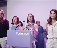 Irene Montero, tras la bajada de Podemos a dos escaños: ''No nos conformamos, es un paso necesario''
