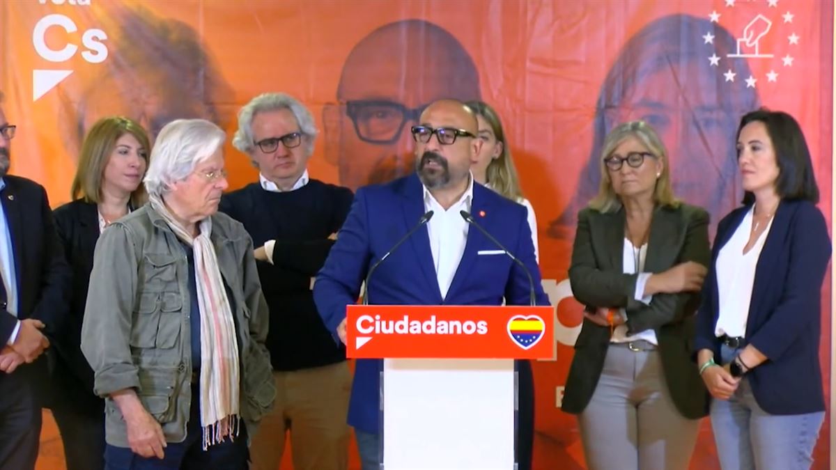 Jordi Cañas. Imagen obtenida de un vídeo de Europa Press.