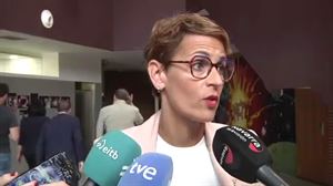Chivite dice que la victoria socialista en Navarra servirá para frenar a la ultraderecha en Europa
