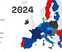 Así ha cambiado el mapa político europeo en los últimos 10 años