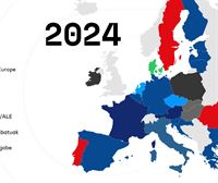 Horrela aldatu da Europako mapa politikoa azken 10 urteotan