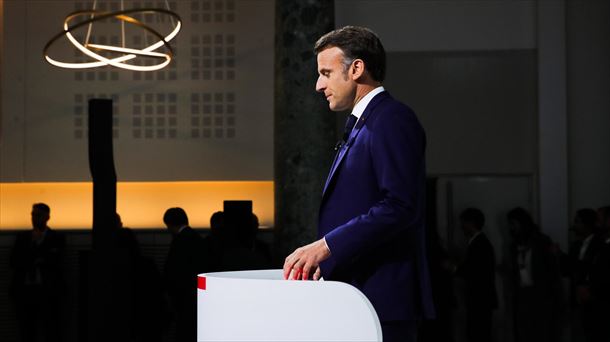 El presidente francés, Emmanuel Macron. Foto: EFE