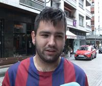 Los y las aficionadas del Eibar, con máxima ilusión y optimistas para el partido ante el Real Oviedo