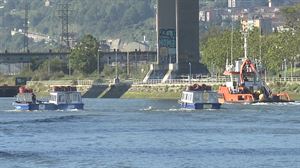 Gasolinoek itsasadarra zeharkatu dute berriro, Bilboko Itsasmuseumean konponduak izateko