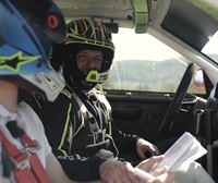 Iker Etxebarria, piloto de rally, sueña con correr a nivel mundial