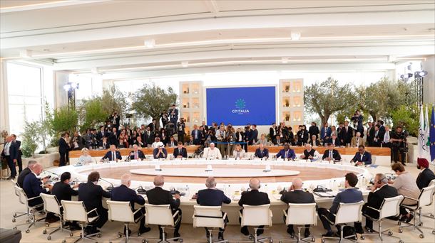 Imagen de la cumbre del G7, el pasado junio en Italia. 