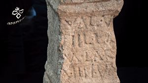 Aranzadi descubre en Larunbe un altar del siglo I d.C. dedicado a la divinidad vascona ''Larrahe''