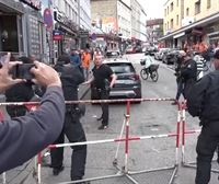 La policía alemana dispara a un hombre armado con un pico y un cóctel Molotov en Hamburgo