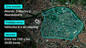 Las claves de la Zona de Bajas Emisiones de Bilbao: Horarios y excepciones