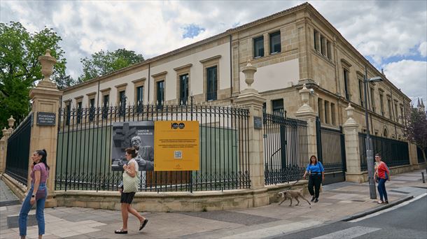 El Parlamento Vasco, en Vitoria-Gasteiz. Foto: EFE