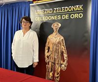 La filóloga y colaboradora de Radio Vitoria, Elena Martínez de Madina Salazar, elegida Celedón de oro 2023