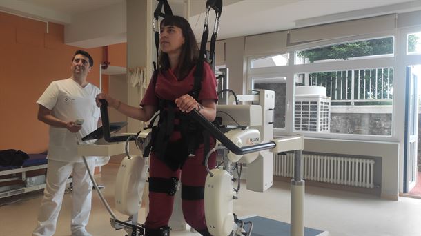 Imagen: Robot en el Hospital Gorliz