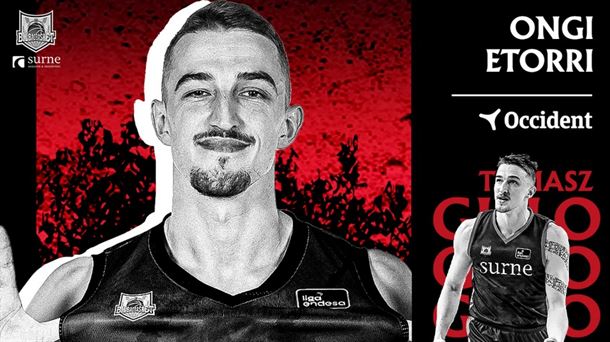 Tomasz Gielo Poloniako Ligatik iritsi da Bilbao Basketera. Argazkia: Surne Bilbao Basket. 