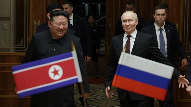 Putin thanks Kim Jong-un for his “unwavering support” for the Russian invasion of Ukraine