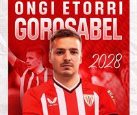 Andoni Gorosabel firma con el Athletic hasta 2028