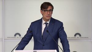 Salvador Illa traslada a Josep Rull su voluntad de presentarse a la investidura, pero le pide ''más tiempo''